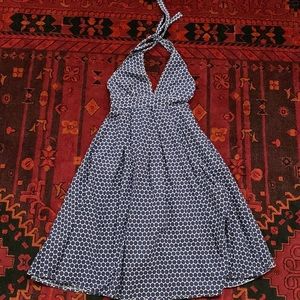 Jcrew halter lined dress